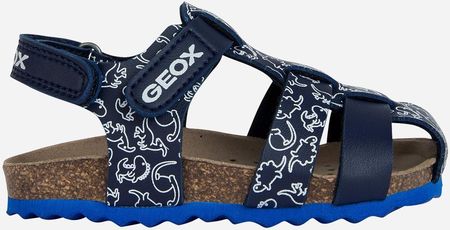Geox Sandały chłopięce B252QB00454-C4211 Granatowe