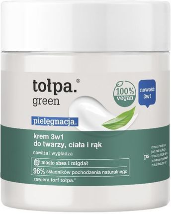 Krem Tołpa Green Pielęgnacja 3W1 Do Twarzy Ciała I Rąk 250ml