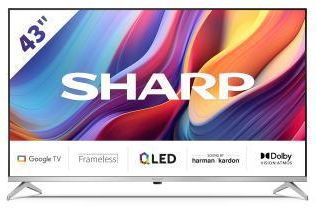 Telewizor QLED Sharp 43GP6765 43 cale 4K UHD