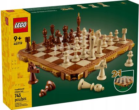 LEGO 40719 Tradycyjny zestaw szachów