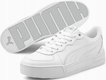Buty damskie sportowe Puma Skye r.37,5 Skórzane Białe Trampki Sneakersy