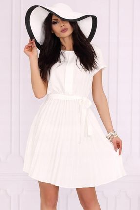 Sukienka Medesia White 85515 rozmiar - S BIAŁY
