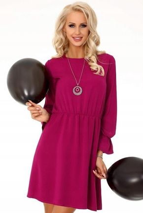 Sukienka Aniali Purple 85306 rozmiar - L FIOLETOWY
