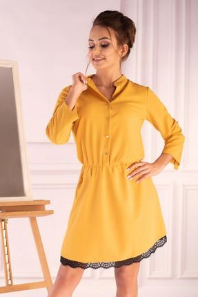 Sukienka Jentyna Yellow 85605 rozmiar - XL ŻÓŁTY