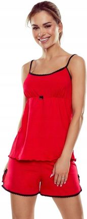 Piżama ALBINA Kolor(czerwony-czarny) Rozmiar(M)