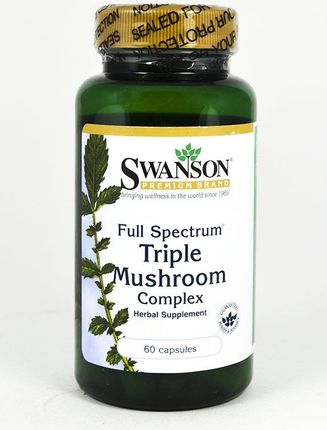 SWANSON Full Spectrum kompleks trzech grzybków 60kaps