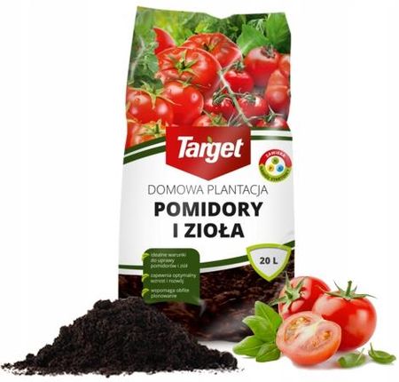 Biovita Podłoże Ziemia Do Pomidorów I Ziół Domowa Plantacja 20 L Target