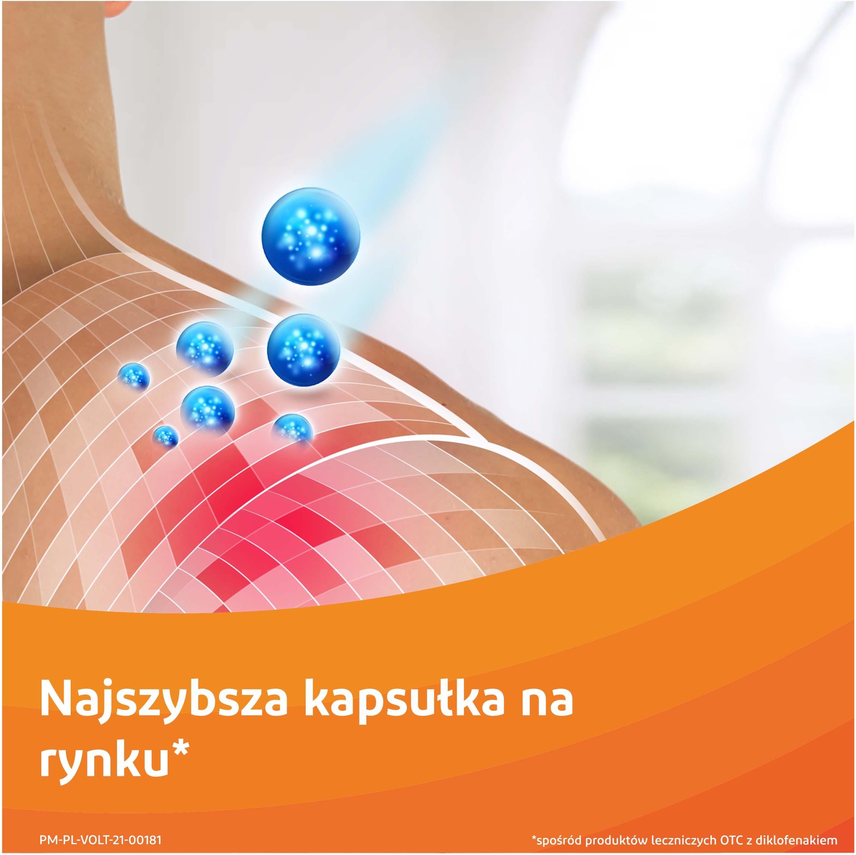 Voltaren Express Forte 25mg 20 kapsułek miękkich - zdjęcie 1 Voltaren Express Forte 25mg 20 kapsułek miękkich