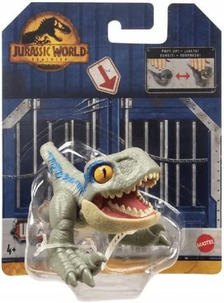 Mattel Jurassic World Uncaged Figurka Velociraptor Blue HFR14
