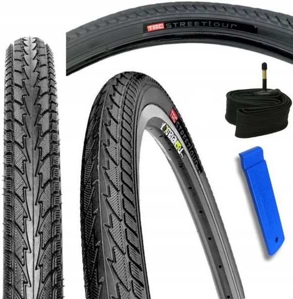 Pneu Vélo Enfant 20 X 1,90 Pouces (47-406) + Chambre à Air – Noir – Marque Deestone – Pour VTT, Ville