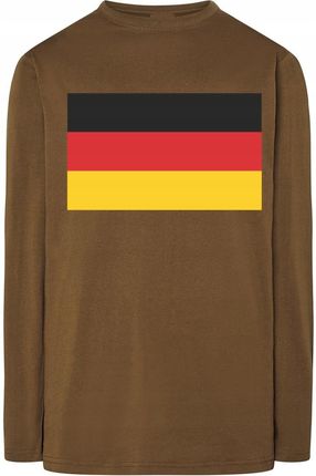 Niemcy Flaga Modna Bluza Longsleeve Rozm.L