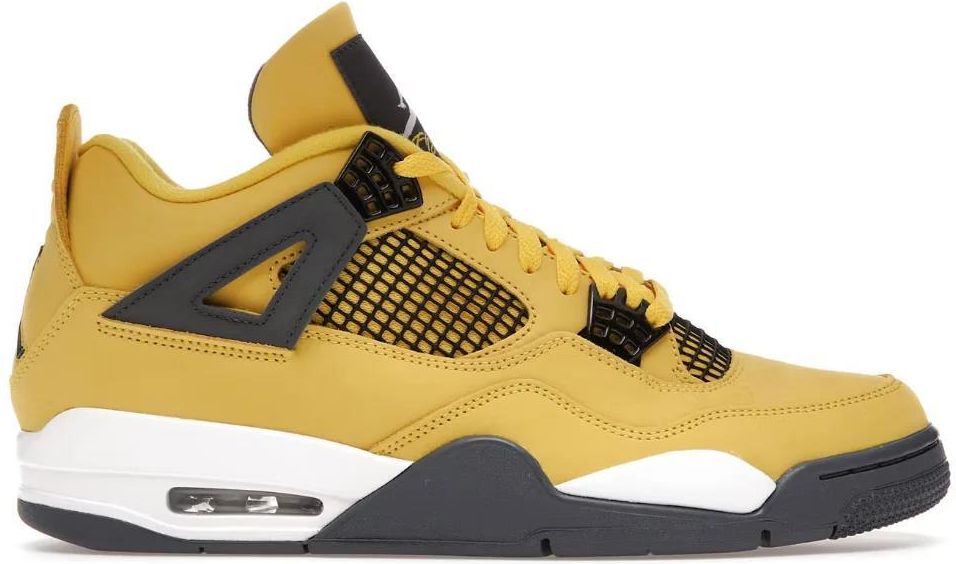 シューズ(男性用) AIR JORDAN 4 RETRO LIGHTNING TOUR YELLOW Air Jordan 4 Retro Tour Yellow (Lightning) - 43 - Ceny i