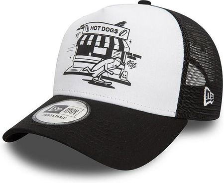 czapka z daszkiem NEW ERA - 940 Af trucker graphic trucker Black/White (BLKWHI) rozmiar: OS