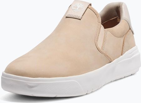 Buty męskie Timberland Seneca Bay Slip On light beige nubuk | WYSYŁKA W 24H | 30 DNI NA ZWROT