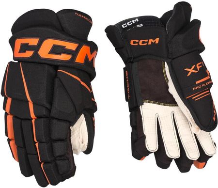Rękawice Hokejowe Ccm Tacks Xf 80 Black/Orange Senior 14 Cali