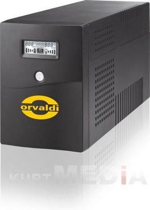 Orvaldi zASILACz-LISTWA UPS 650 LCD z USB Kolor Czarny, gniazda: 4xIEC \ORVALDI (650LCD)