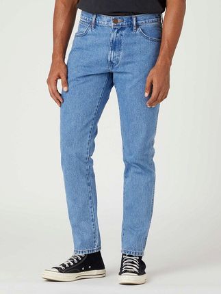 WRANGLER RIVER MĘSKIE SPODNIE JEANSOWE JEANSY STONE MIRAGE W17T73Z46