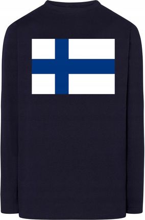Finlandia Męska modna bluza Longsleeve Rozm.4XL