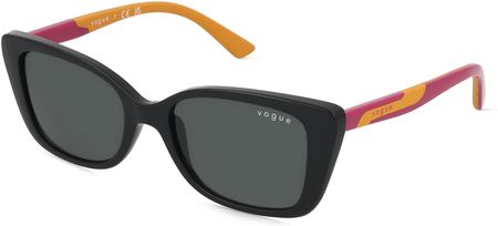 Vogue 0VJ2022 Dziecięce okulary przeciwsłoneczne, Oprawka: Tworzywo sztuczne, czarny