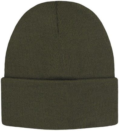 Jednokolorowa Czapka Zimowa Typu Beanie – Zimowa - Ciemna Zieleń CPAEMACSHSTRbeanie0043ziel