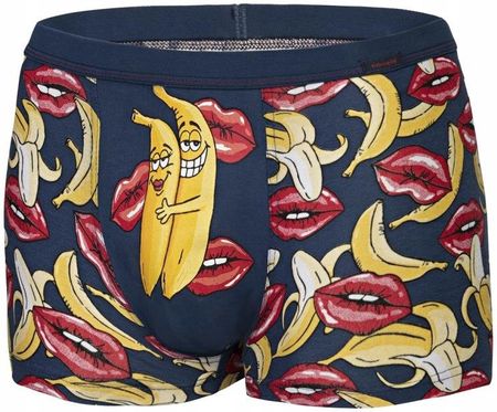 Bokserki Bananas 010/70 Jeans-Red-Yellow Jeans-Red-Yellow S