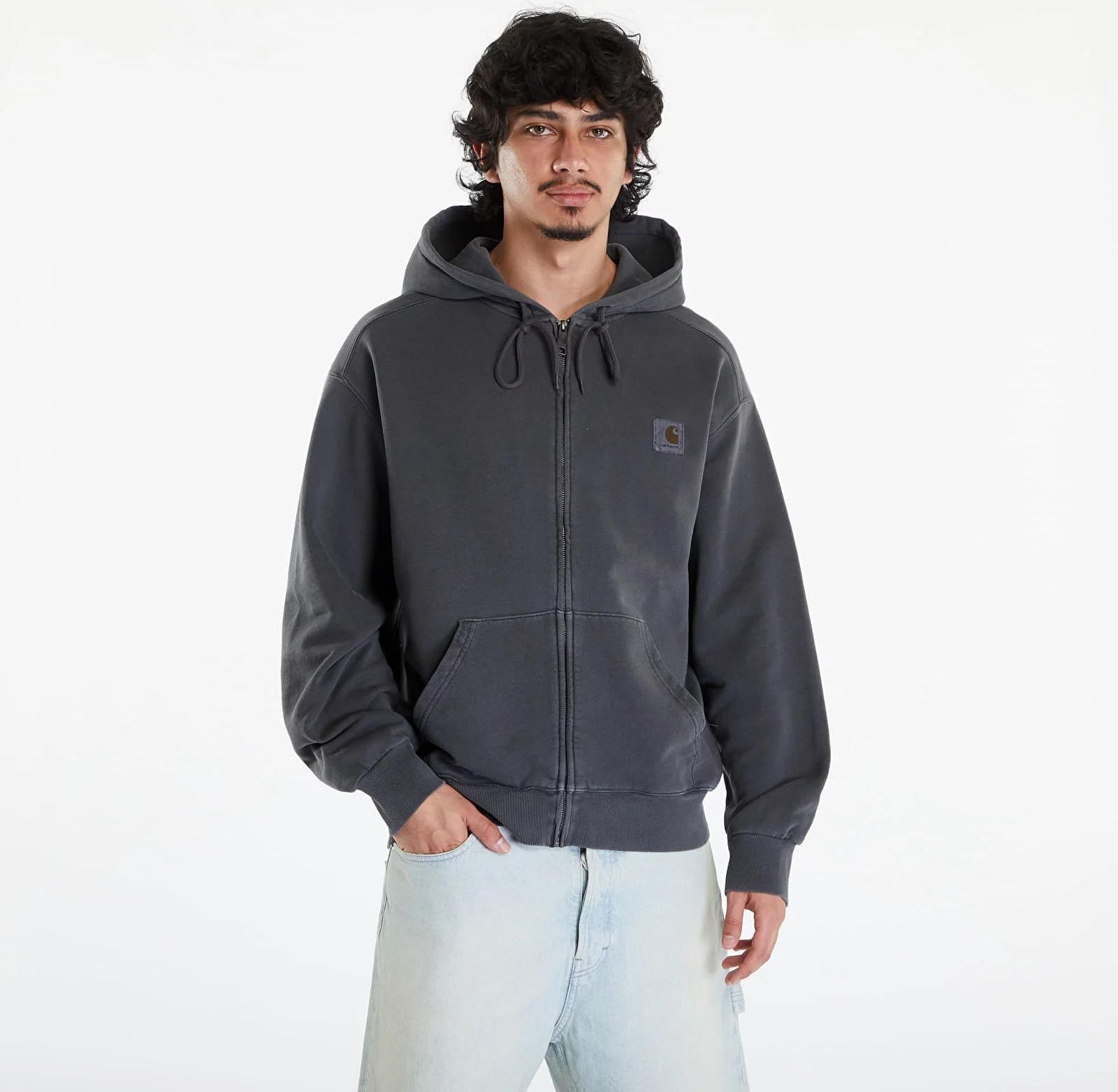 Carhartt WIP Hooded Nelson Jacket UNISEX Charcoal Garment