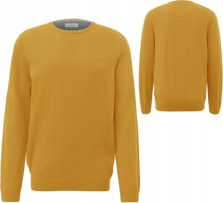 Sweter męski s.Oliver żółty XL