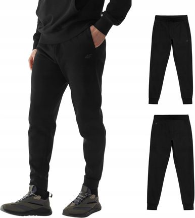 Spodnie sportowe męskie dresowe M603-20S czarne
