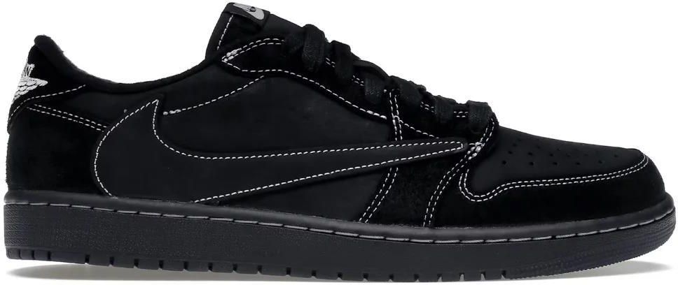 NIKE ナイキ TRAVIS SCOTT AIR JORDAN 1 LOW 黒 Air Jordan 1 Low x Travis Scott Phantom - 44 - Ceny i opinie