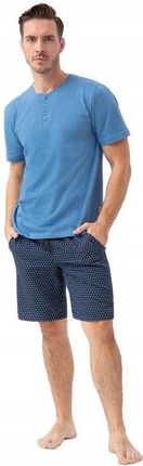 Piżama 801 Kolor(niebieski) Rozmiar(XL)