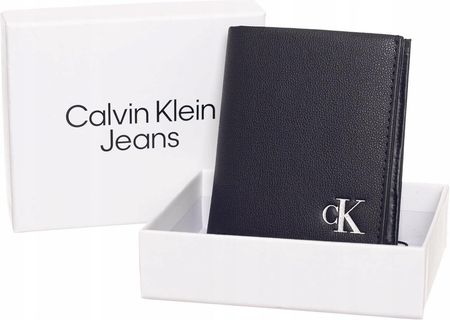Calvin Klein Portfel Męski Mono Trifold Black