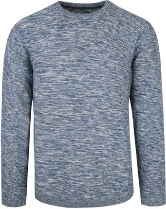 Oryginalny Sweter Męski Pioneer – Bawełna – Melanżowa Tkanina - Niebieski SWKOWPION4809moodindigo