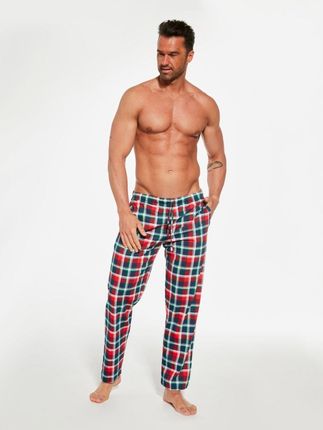 Spodnie piżamowe 691/47 Kolor(czerwony) Rozmiar(XL)