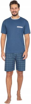 Piżama 459A Kolor(niebieski) Rozmiar(XXL)