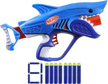 Hasbro Nerf Elite Junior - Wyrzutnia Wild Sharkfire + strzałki F8645