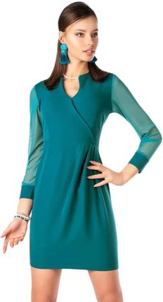 Nisamina Turquoise Sukienka M (38) turkusowy