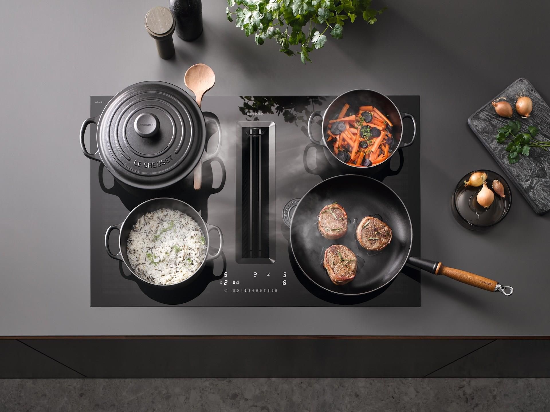 Płyta elektryczna Miele KMDA 7676 FL-U BlackPerfection - Ceneo.pl
