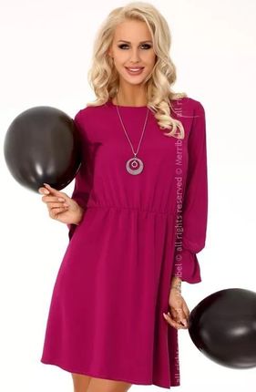 Aniali Purple 85306 Sukienka L (40) fioletowy