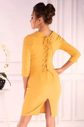 Nysani Yellow Sukienka L (40) żółty