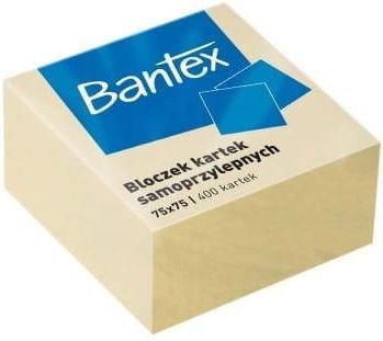 Bantex Bloczek Karteczek Samoprzylepnych 75X75 400