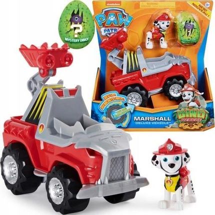 Spin Master Psi Patrol Marshall Figurka Dino Rescue + Pojazd