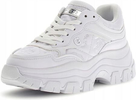 Sneakersy damskie Guess FLPBR4 FAL12 White 38, Biały