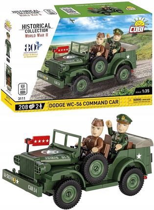 COBI Historical Collection WWII Dodge WC-56 Command Car (COBI-3111)