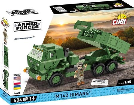 Cobi Klocki 2626 Rakietowy System M142 Himars Armed Forces 604El.