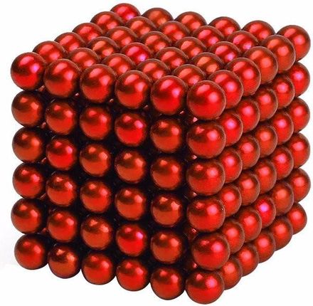 Neocube Klocki Magnetyczne Kulki Czerwone 5Mm Box Zabawka Magnetyczna