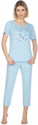 Piżama 655A Kolor(niebieski) Rozmiar(3XL)