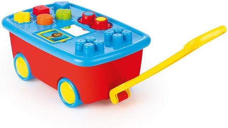 Dolu Edukacyjny Wózek Z Klockami - zdjęcie 3