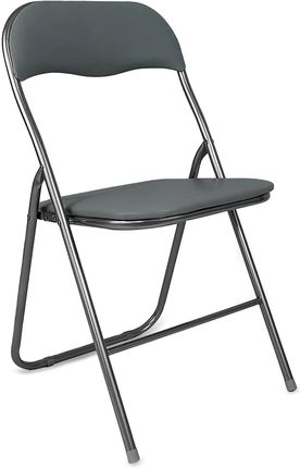 Kontrast Krzesło Składane Konferencyjne Leon 43,5X47X79cm Szare