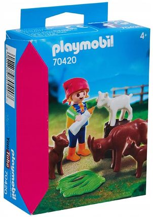 Playmobil 70420 Dziewczynka Z Kozami