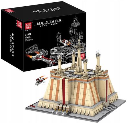 Mould King Klocki Star Wars Jedi Temple Gwiezdne Wojny Świątynia